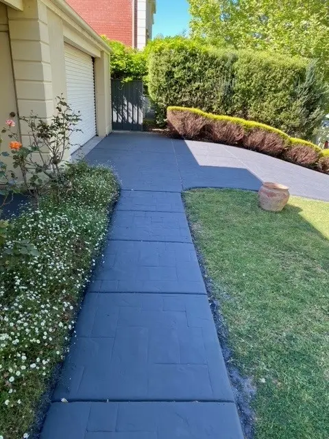 Painted Restored Paths and Driveway following our Driveway Restoration