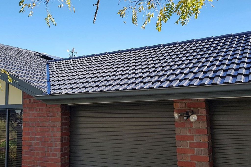 New Gutters and a beautifully recoated roof